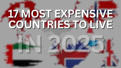 Most Expensive Countries to Live