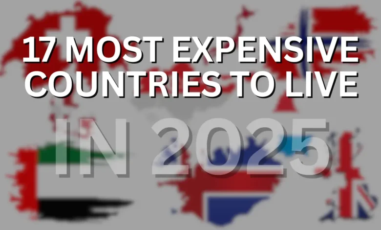 Most Expensive Countries to Live